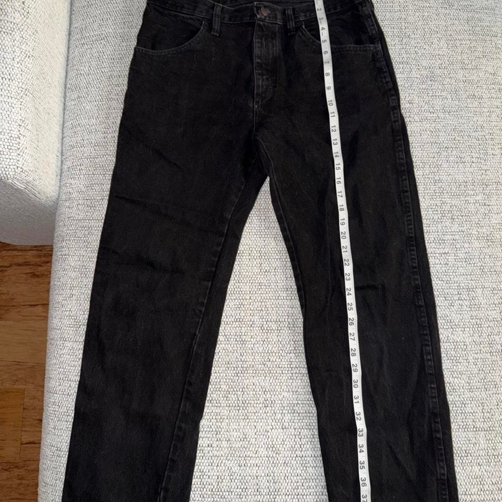 Rustler black denim jeans